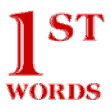 First words